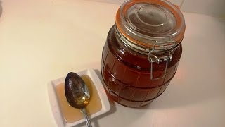 طرقة عمل العسل المنزلي   how to make honey