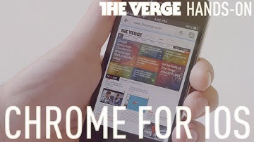 Chrome for iOS hands-on