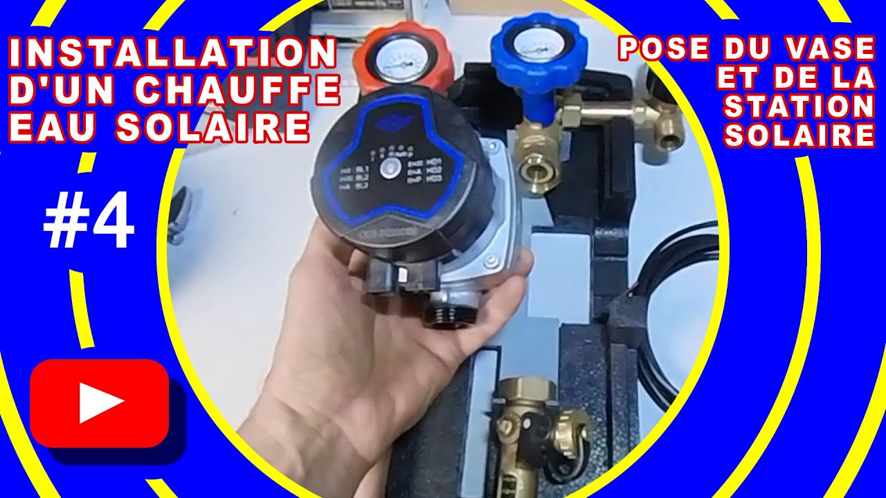 Installation d'un chauffe eau solaire Pose du Vase d'expansion et de — free download
