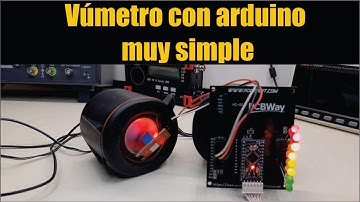 ✅ Vúmetro con arduino muy simple
