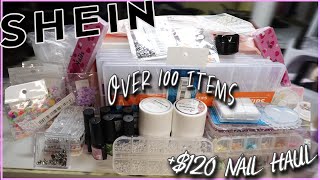 HUGE SHEIN NAIL SUPPLY HAUL | AFFORDABLE NAIL ART SUPPLIES | WHAT I ORDERED VS. WHAT I GOT