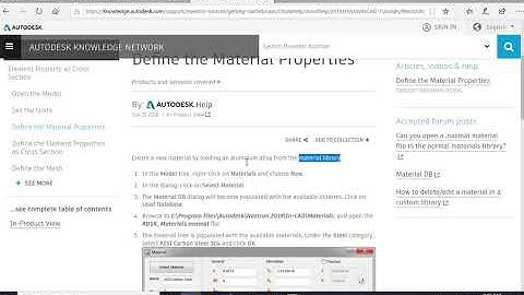 AUTODESK NASTRAN IN CAD FOR FEA :  TUTORIAL 2 -TRAILER FRAME a USING BEAM ELEMENT