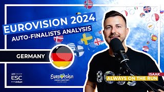 🇩🇪 GERMANY in EUROVISION 2024 | 🔎 Deep Dive into the Entry of Isaak for the Grand Final [4/6]