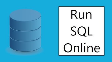 How to Run SQL Online (without installing)