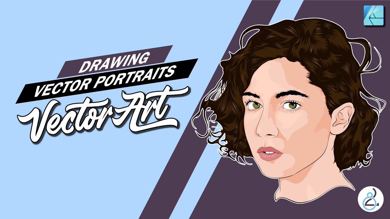 Drawing Vector Portraits in Affinity Designer YouTube