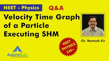 Velocity Time Graph of a Particle Executing SHM Q&A - NEET Physics