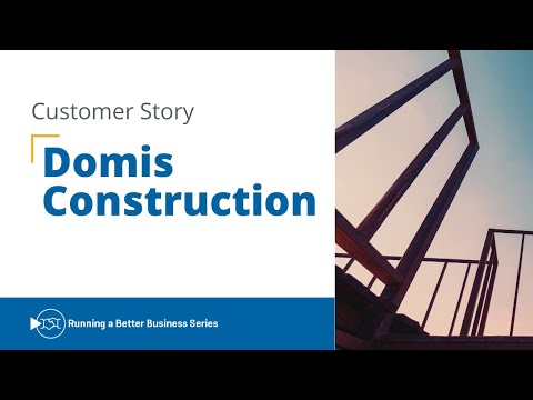 DOMIS CONNECTS THEIR OFFICE TEAM AND FIELD | Trimble Viewpoint