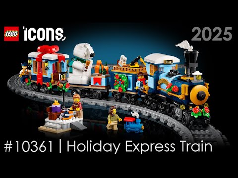 LEGO Icons - Holiday Express Train 10361