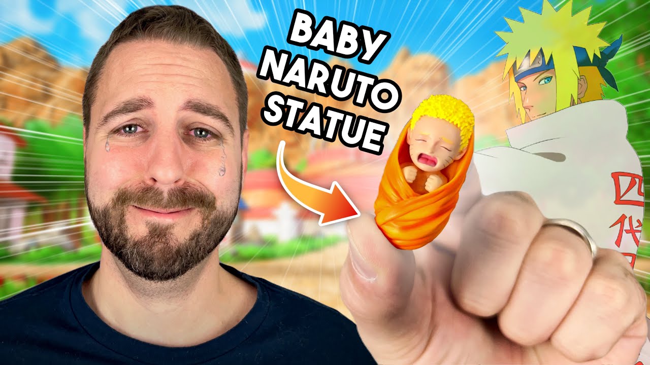 FINALLY 🥹 A Statue of Minato & Baby Naruto | Naruto Unboxing | 4th Hokage