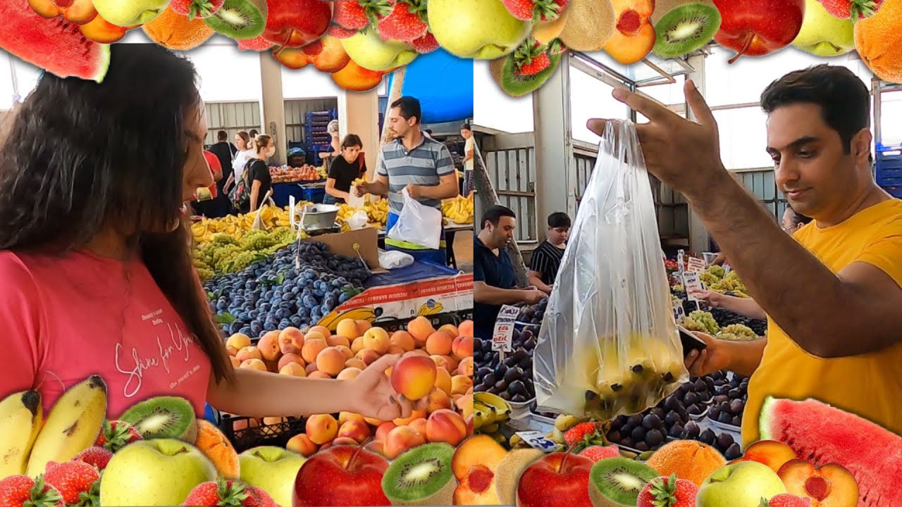 ولاگ یکشنبه بازار بیلیک دوزو | بازار هفتگی استانبول | بازار روز استانبول