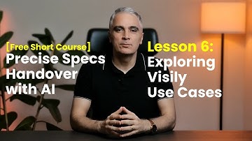 Lesson 6: [Free Short Course] Precise Specs Handover with AI for Product Owners
