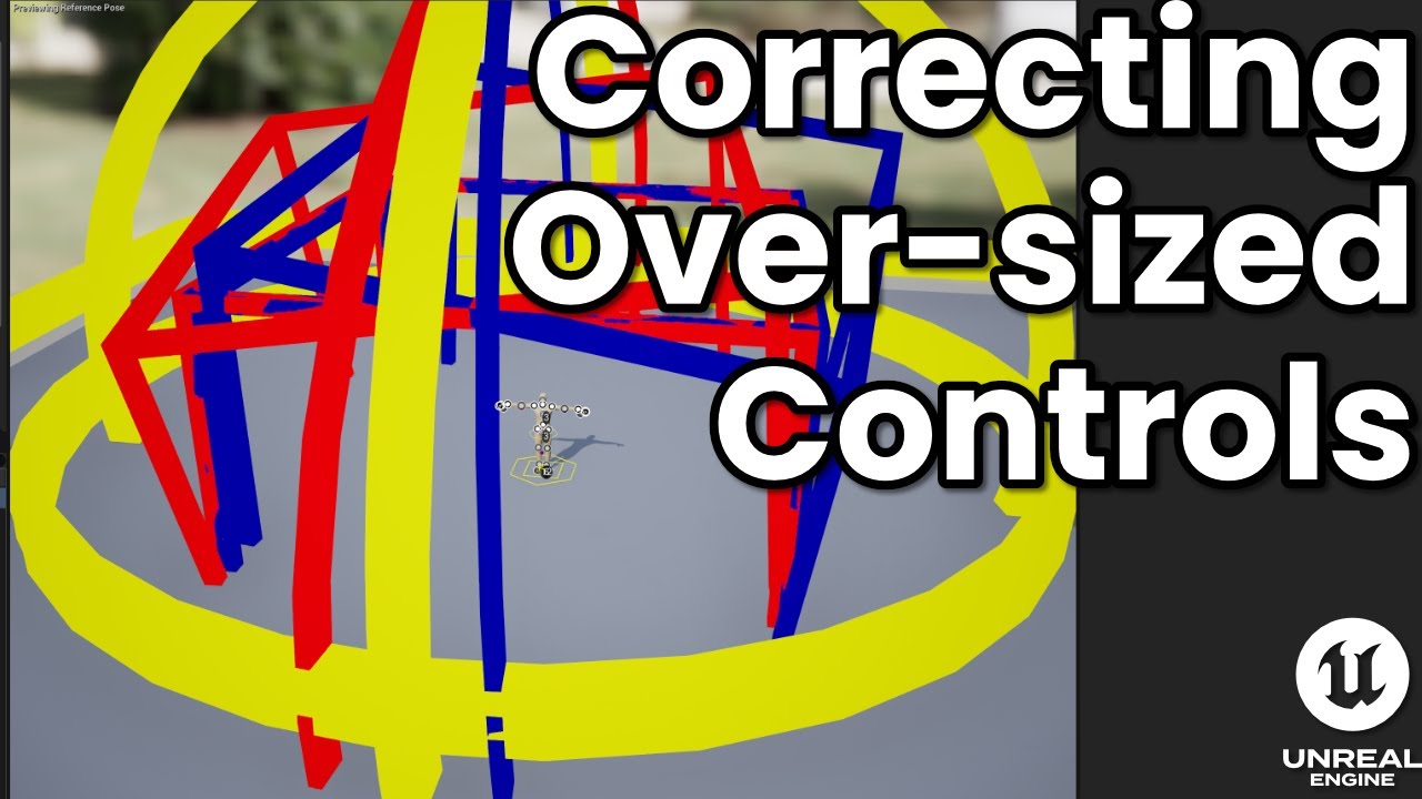 How to Fix Oversized Control Rig Controls in Unreal Engine 5.7 | Step ...
