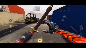 sniper 1v1 against world chat player (CODM gameplay shipment ) 2 finger