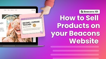 How to Sell Products on Your Beacons Website! (Beacons Monetization Tutorial)