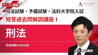 司法試験短答式試験 過去試験問題 刑法 解説編 1961年～2005年