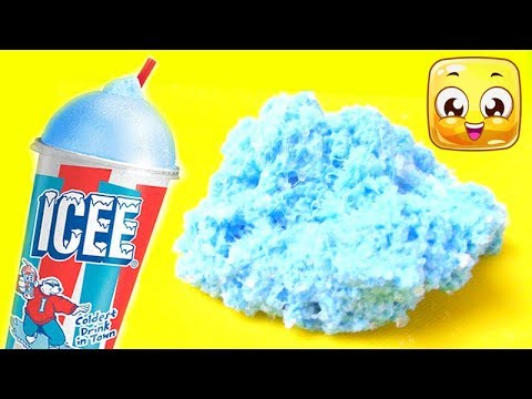 How to make Fluffy Cloud Slime with Instant Snow