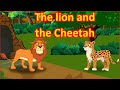 The lion and the cheetah  panchatantra moral stories for kids in english  maha cartoon tv english