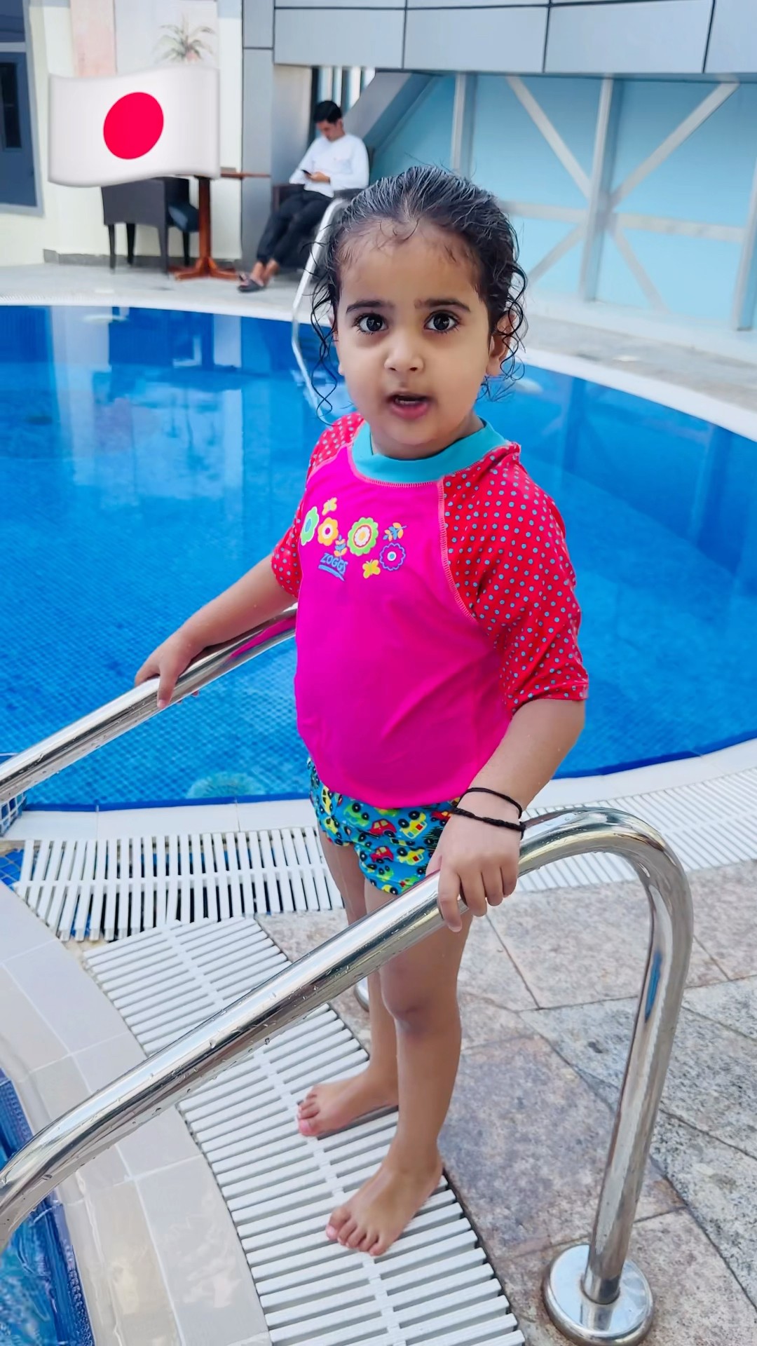 Anaya Or Papa Swimming ? Pool Gaye ?