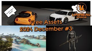 Unreal Engine free assets December 2024 Part 3