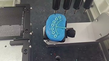 Wax stone machine :jewelry diamond setting with 3D programming laser camera scanner