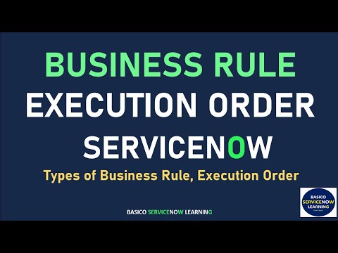 execution order assignment rule servicenow