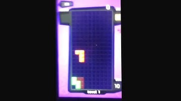 Tetris game demo on t-mobile lg doublplay
