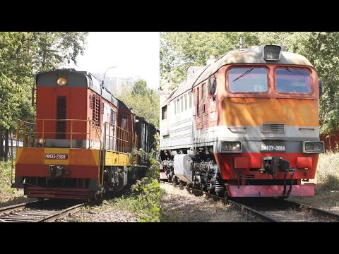Двойная тяга! Тепловоз