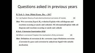 Galvanic series and its application(1)