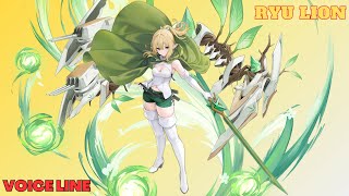 [ AZUR LANE x DANMACHI ] Ryu Lion Voice Line 