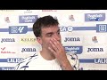 POSPARTIDO | Sergio Gómez - Beitia: "Hasta el gol estábamos mucho mejor"| Real Sociedad 0-3 Atlético