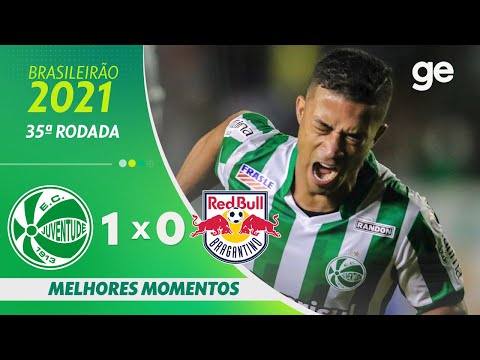 JUVENTUDE 1 X 0 BRAGANTINO | MELHORES MOMENTOS | 35ª RODADA BRASILEIRÃO 2021| ge.globo