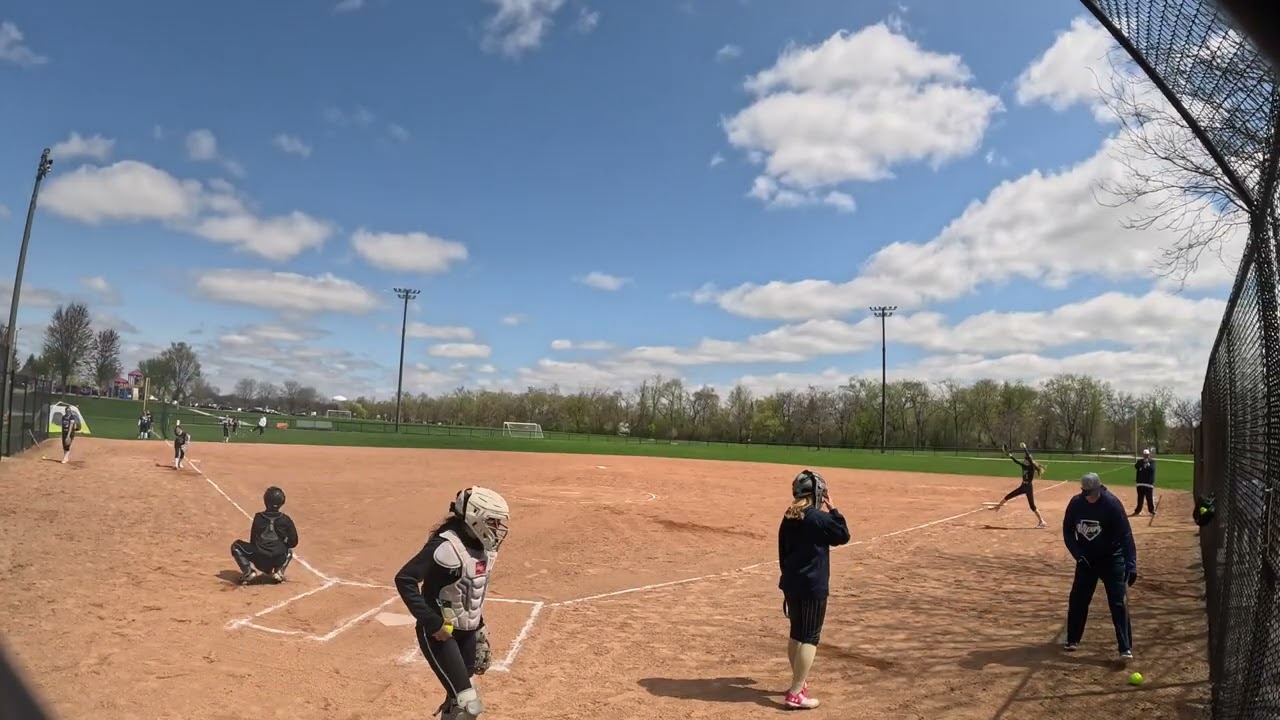 2025 04 26 Game 2 W Prospects 14U vs Lincoln Way Vipers 13U 19 to 0 Win