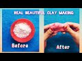 How to make real clay | by using flour powder | HINA&#39;S CREATIONZ |#short #HINASCREATIONZ