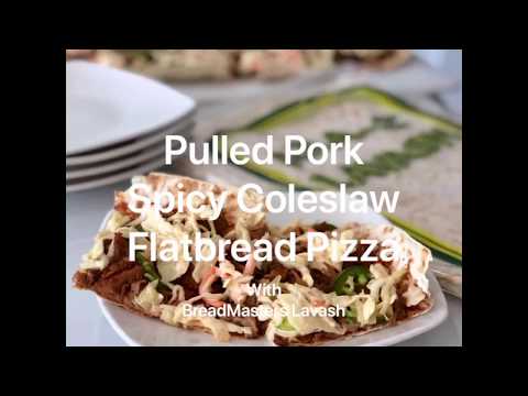 Vídeo: Salada De Porco Em Pão Achatado