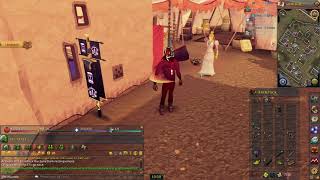 Sand dunk resting emote token prize