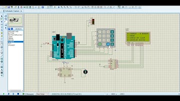 Sistema de control de ingreso - Arduino - Proteus