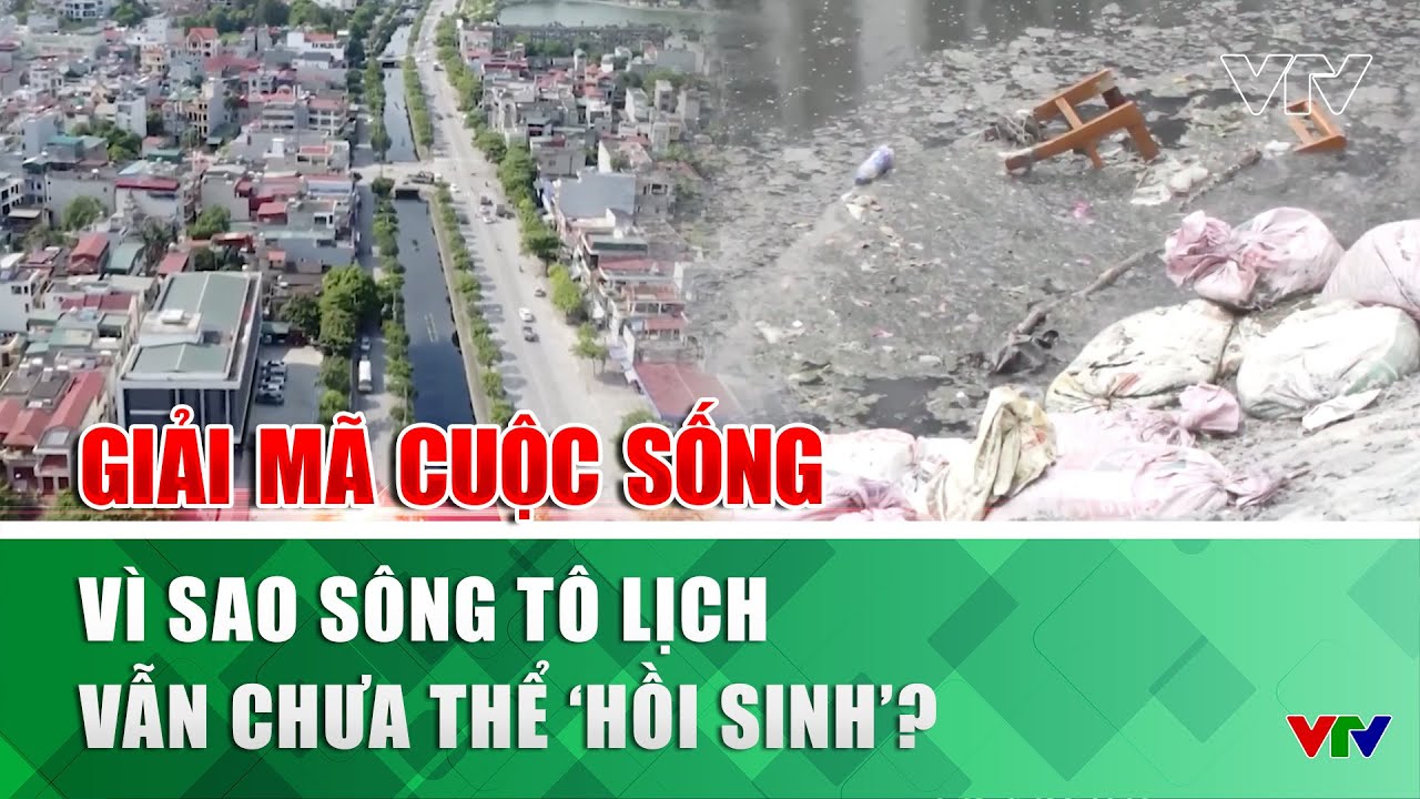 Vì sao sông Tô Lịch vẫn chưa thể ‘hồi sinh’? | Giải mã cuộc sống | VTV