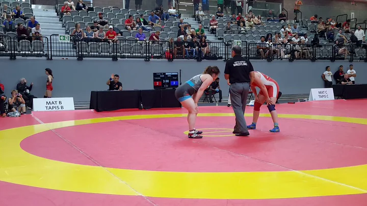 WW 76kg - 5th - Taylor Follensbee (CAN) v. Gracelynn Doogan (CAN)