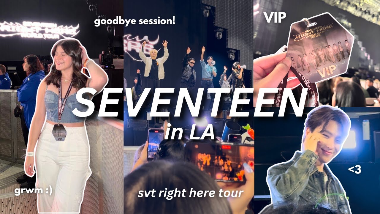 seventeen Los Angeles ボンボンイ SEVENTEEN THE CITY is back in Los Angeles — bigger, bolder, and