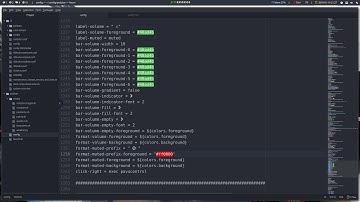 ArchMerge : 191 polybar modules A-Z : volume