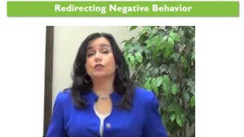 Challenged by Poor Behavior?  Learn to Redirect Negative Behavior