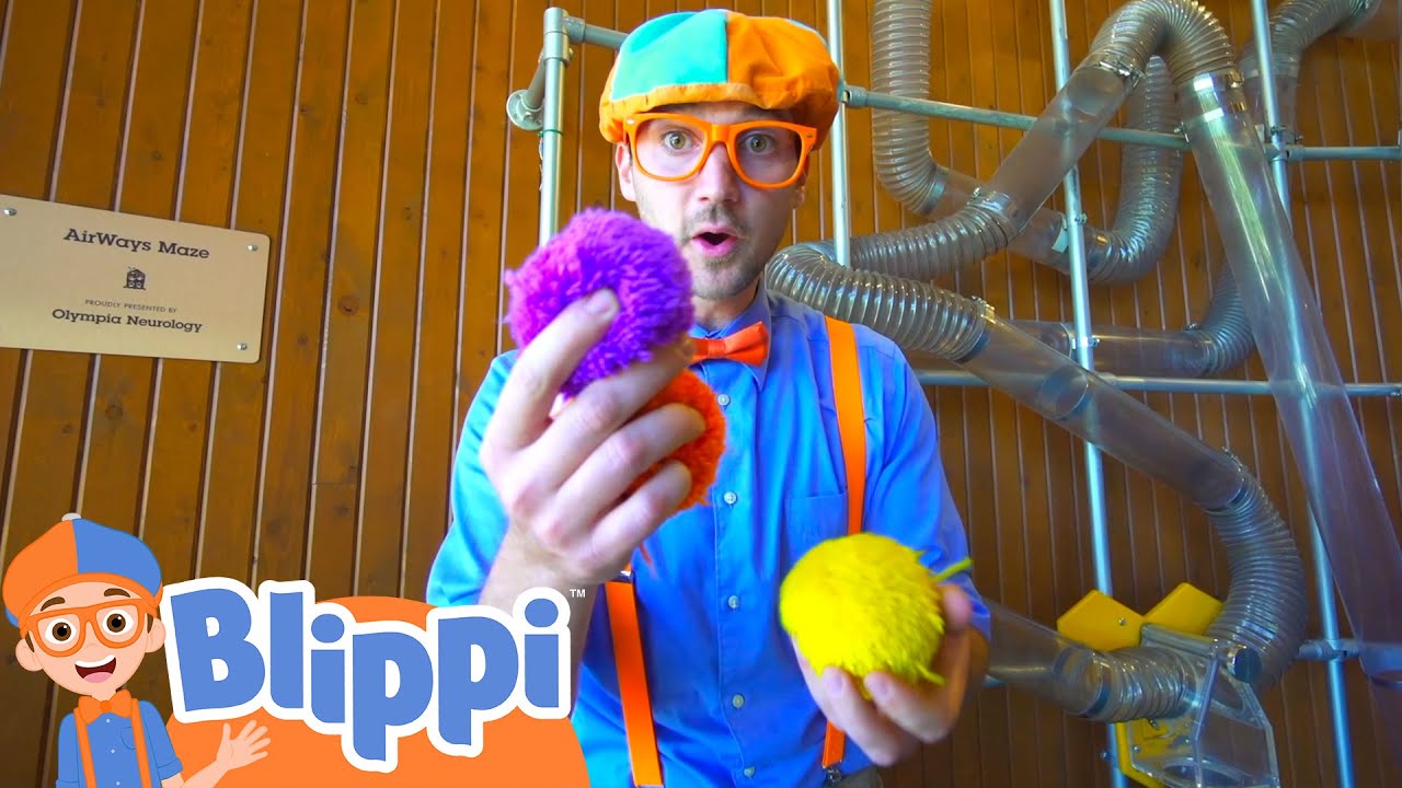 blippi visits the children's museum