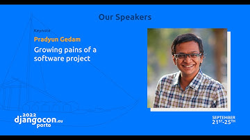 DjangoCon 2022 | Keynote: Growing pains of an open source project