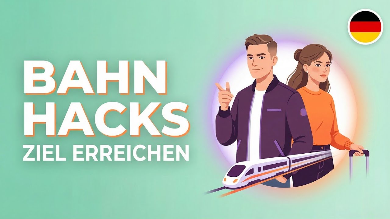 Deutsche Bahn Verstehen: So klappt's mit Zug, Ticket & Verspätung!
