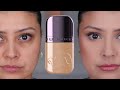 Is this the best summer foundation  new urban decay face bond foundation  review  wear test