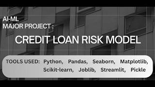 Credit loan risk model