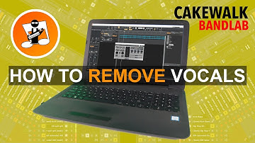 Hoe verwijder je zang in Cakewalk van Bandlab