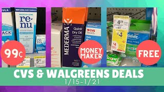 Top CVS &amp; Walgreens Deals 1/15-1/21 #cvsdeals #walgreensdeals