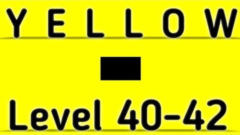 Yellow Level 40 41 42 Full Walkthrough Android Gameplay Barte Bonte IOS Yellow Puzzle Game