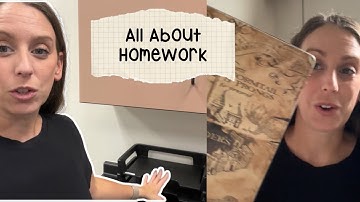 All About Homework in the High School Math Classroom #highschoolteacher #mathteacher #behindthescene